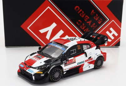 Ixo-models Toyota Yaris Gr Rally1 Team Toyota Gazoo Racing Wrt N 33 2nd Rally Ypres 2022 Elfyn Evans - Scott Martin 1:43 Bílá Červená Černá