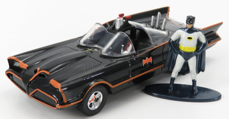 Jada Batman Batmobile 1966 - Classic Tv Series With Batman Figure 1:32 Černá Červená