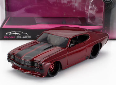 Jada Chevrolet Chevelle Ss Coupe 1971 1:24 Red Met
