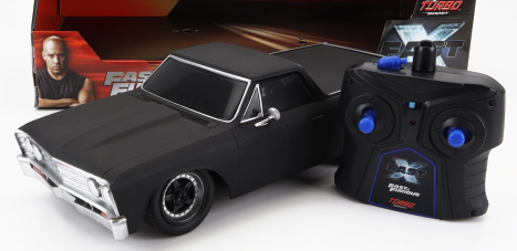 Jada Chevrolet El Camino Pick-up (ff10) Custom 1967 - Fast & Furious 1:16 Black