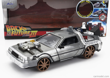 Jada De lorean Time Machine - Návrat do budoucnosti III 1:24, stříbrná