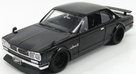Jada Nissan Brian's Skyline 2000 Gt-r 1973 - Brian O'conner - Fast & Furious Vi (2013) 1:24 Black