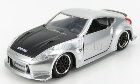 Jada Nissan Gisele's 370z Coupe (z34) 2008 - Fast & Furious 1:32 Stříbrná Černá