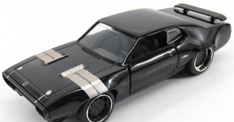 Jada Plymouth Dom's Gtx Coupe 1971 - Fast & Furious 8 2017 1:32 Černá Stříbrná