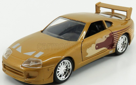 Jada Toyota Slap Jack's Supra Turbo Mkvi 1993 - Fast & Furious Ii (2003) 1:32 Gold