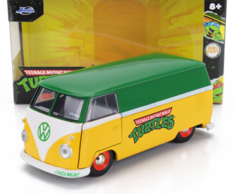 Jada Volkswagen T1 Van 1962 - Ninja Turtles - Tartarughe Ninja 1:32 Černá Zelená