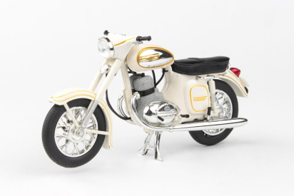 Abrex Jawa 350 Kývačka Automatic (1966) 1:18 - Bílá