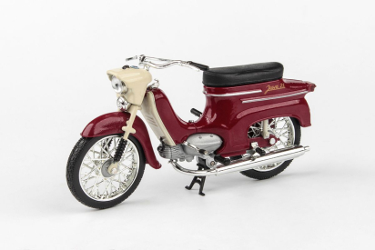 Abrex Jawa 50 Pionýr typ 21 (1967) 1:18 - Tmavě Červená