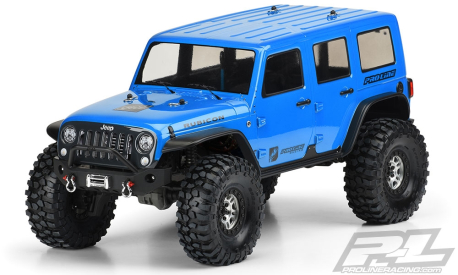 Jeep Wrangler čirá karoserie pro TRX-4 Traxxas podvozek