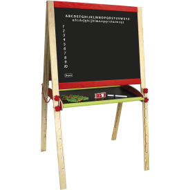 Jeujura Dřevěná multiaktivní tabule se vzory 66x54 cm a příslušenstvím