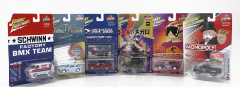 Johnny lightning Dodge Set Assortment 6 Pieces 1:64 Různé