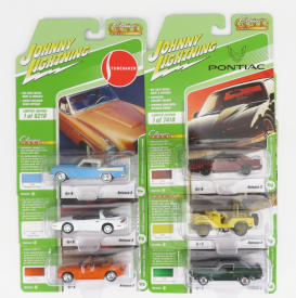 Johnny lightning Jeep Set Assortment 6 Pieces 1:64 Různé