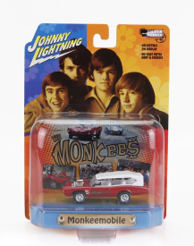 Johnny lightning Pontiac Gto Convertible Monkeemobile 1966 - The Monkees 1:64 Červená Bílá