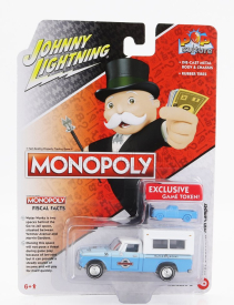 Johnny lightning Studebaker Pick-up Camper 1960 1:64 Světle Modrá Bílá