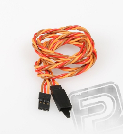 JR024 prodlužovací kabel kroucený 90cm s pojistkou