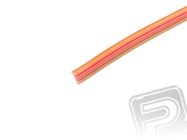 Kabel třížilový plochý tenký JR 0.15mm2