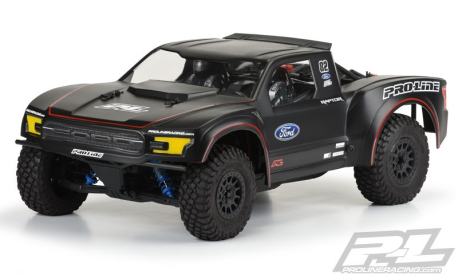Karoserie čirá 2017 Ford F-150 Raptor pro Yeti Trophy Truck