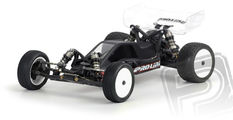 Karoserie čirá BullDog pro TLR Losi 22 (motor vzadu)