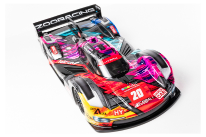 Karoserie čirá Hyrax 190mm Hyper Car - 0,7mm