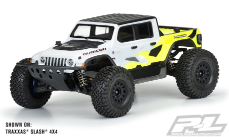 Karoserie čirá JEEP GLADIATOR RUBICON pro Slash 2 a 4wd