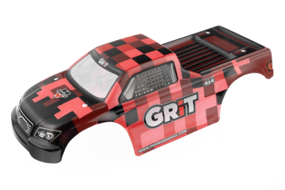 Karoserie lakovaná Himoto Truck 1:10 (červené kostky)