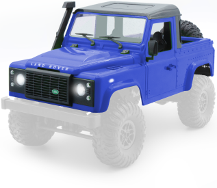Karoserie Land Rover Adventure RMT Models, modrá