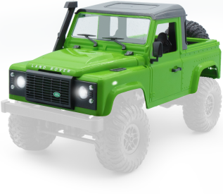 Karoserie Land Rover Adventure RMT Models, zelená