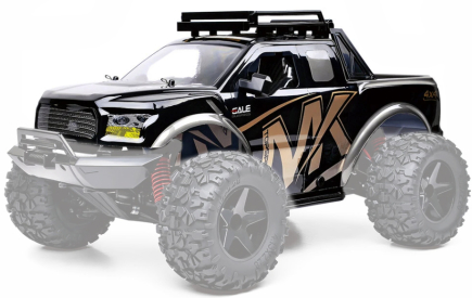 Karoserie RC auta Subotech BG1525, zlatá