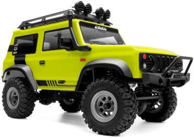 BAZAR - RC auto KAVAN GRE-24 RTR crawler 1:24, žlutá