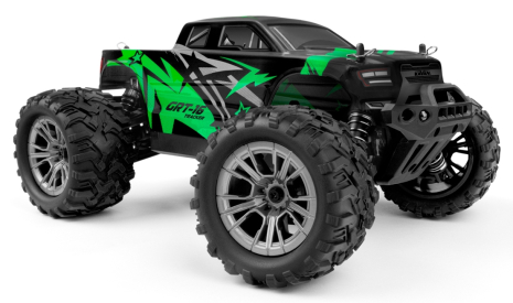 ROZBALENO - KAVAN GRT-16 Tracker RTR 4WD Monster Truck 1:16, zelená