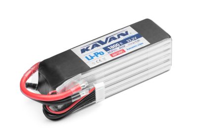 KAVAN - Li-Po 1800 mAh/22,2 V 60/120C, 39,9 Wh