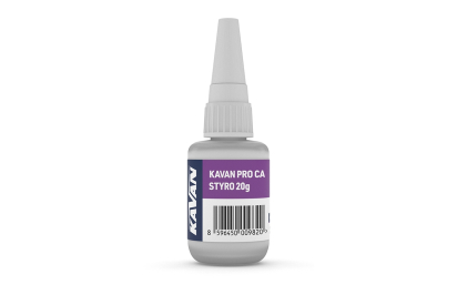 KAVAN PRO Styro vteřinové lepidlo 20g