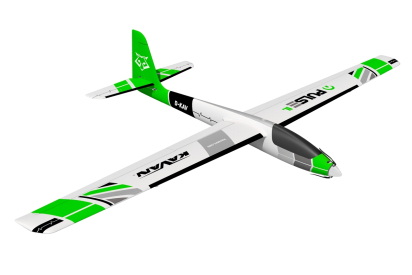 RC letadlo KAVAN Pulse 2200 V2 ARF, zelená