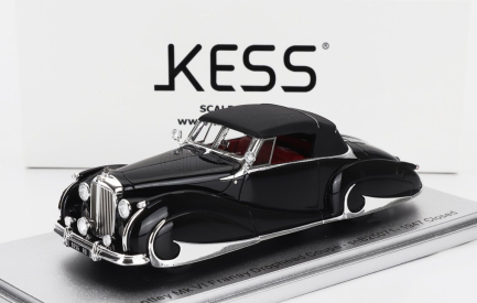 Kess-model Bentley Mk Vi Sn.b25071 Franay Drophead Coupe Cabriolet Closed 1947 1:43 Black