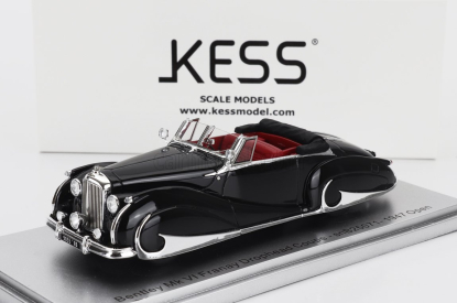 Kess-model Bentley Mk Vi Sn.b25071 Franay Drophead Coupe Cabriolet Open 1947 1:43 Black