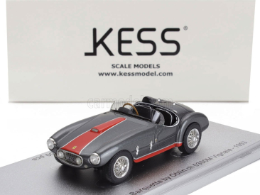 Kess-model Ferrari 166 Mm53 Spider Barquette Ch.0300m Vignale By Oblin 1955 1:43 Šedá Červená