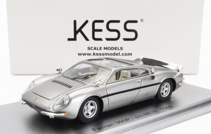 Kess-model Ferrari 365p Berlinetta Speciale - 3 sedadla 1966 1:43, stříbrná