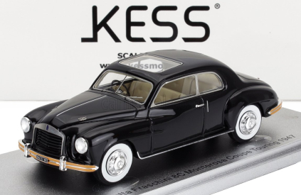 Kess-model Isotta fraschini 8c Monterosa Coupe Touring Open Roof 1947 1:43 Black