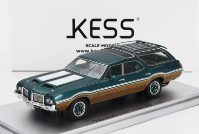 Kess-model Oldsmobile Vista Cruiser 442 Sw Station Wagon 1972 1:43 Zelená S Bílým Dřevem