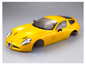 Killerbody karosérie 1:10 Alfa Romeo TZ3 Corsa žlutá