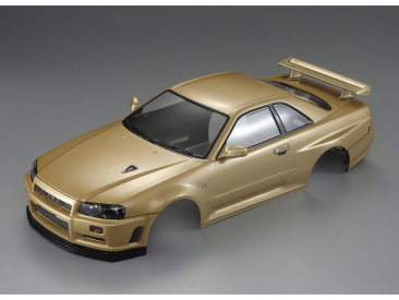 Killerbody karosérie 1:10 Nissan Skyline R34 zlatá