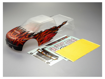 Killerbody karosérie 1:10 Rubik Flame potisk