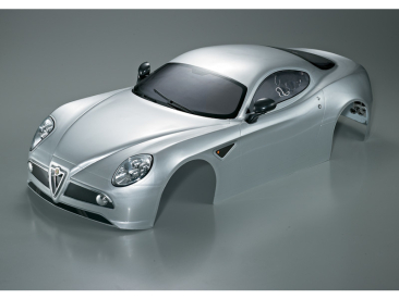 Killerbody karosérie 1:7 Alfa Romeo 8C stříbrná
