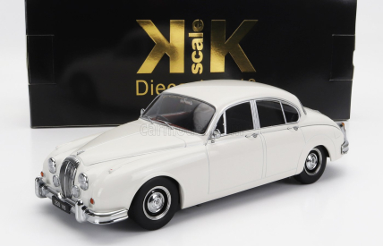 Kk-scale Daimler 250 V6 Rhd 1962 - Black Interior 1:18 Bílá