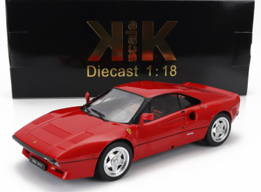 Kk-scale Ferrari 288 Gto 1984 (black Red Interior) 1:18 Red