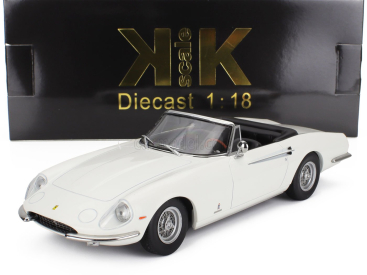 Kk-scale Ferrari 365 California Spider 1966 1:18 Bílá