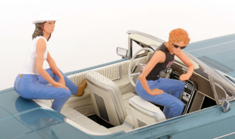 Kk-scale Figures Set 2x Girl- Car Not Included 1:18 Různé