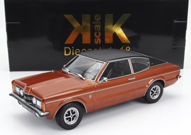 Kk-scale Ford england Taunus Glx Coupe 1971 1:18 Měděná Černá