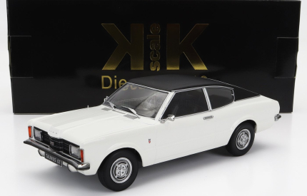 Kk-scale Ford england Taunus Gt Coupe 1971 1:18 Bílá Černá