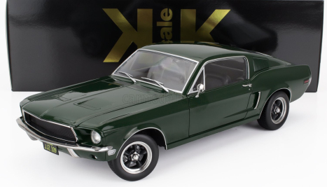Kk-scale Ford usa Mustang Gt Fastback Coupe 1968 1:12 Zelená